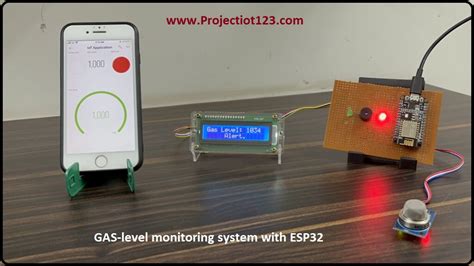 gas level monitoring system